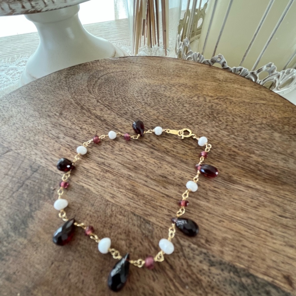 ❣️Garnets & Pearls❣️ - Picture 4 of 5
